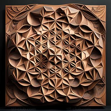 3D model st sacred geometry (STL)